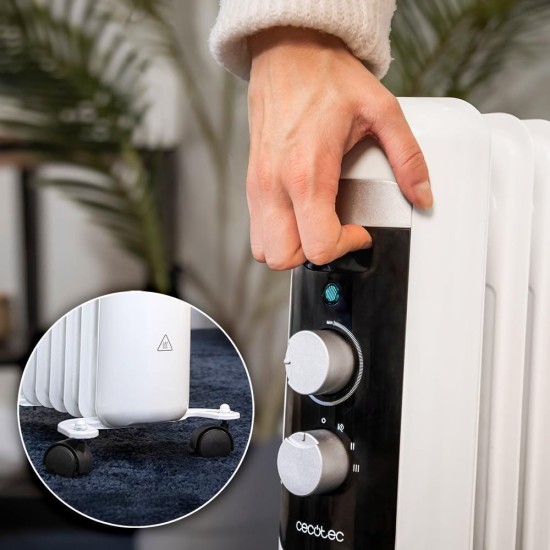 Маслен Радиатор Cecotec Readywarm 11050, 2500W